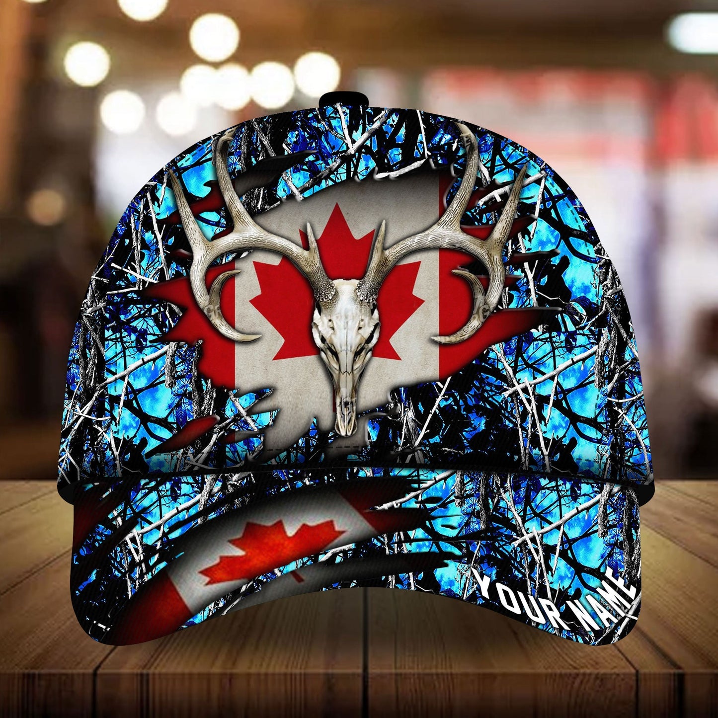Cross Hunting Camo Personalized – Classic Cap
