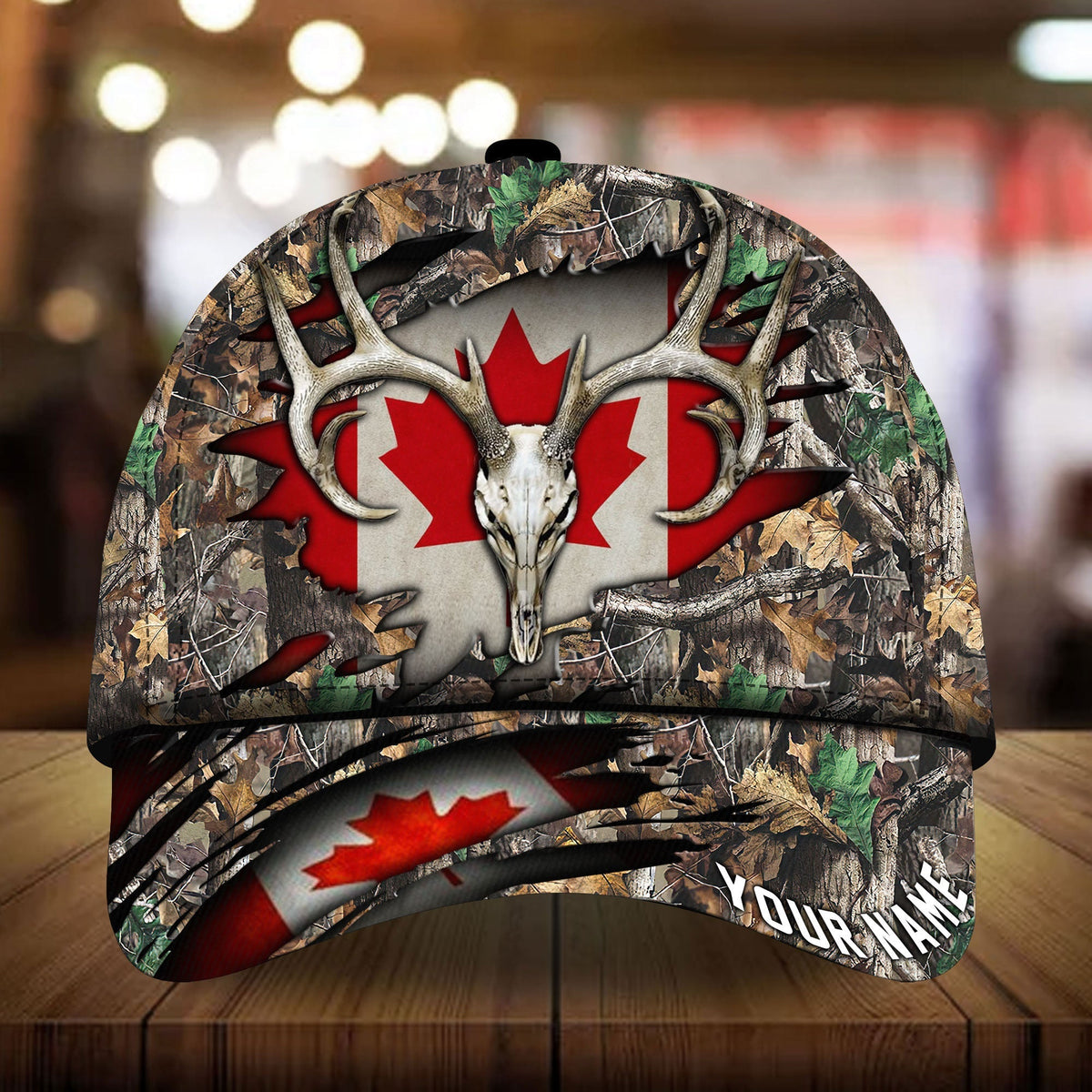 Cross Hunting Camo Personalized – Classic Cap