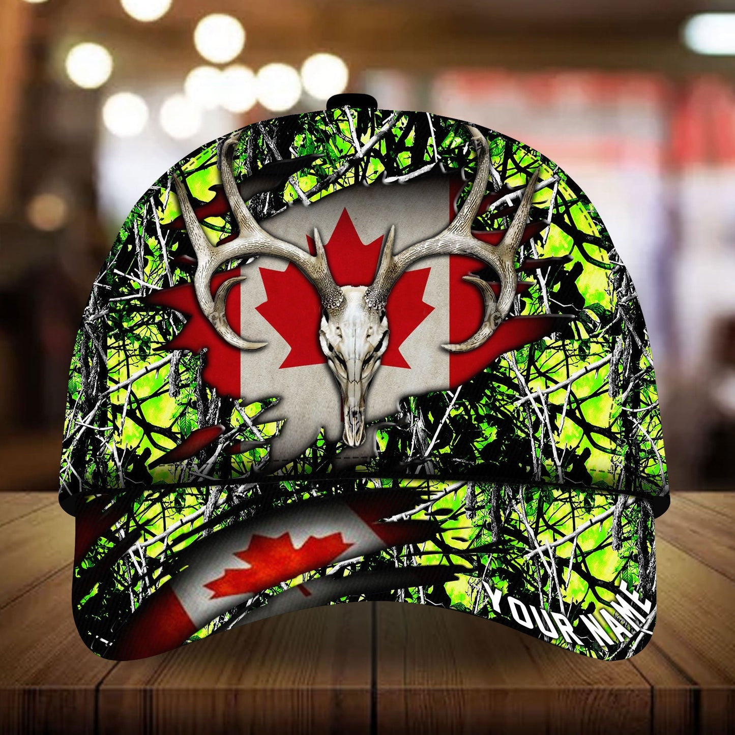 Cross Hunting Camo Personalized – Classic Cap