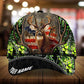 Flag Deer Hunting Camo Personalized – Classic Cap