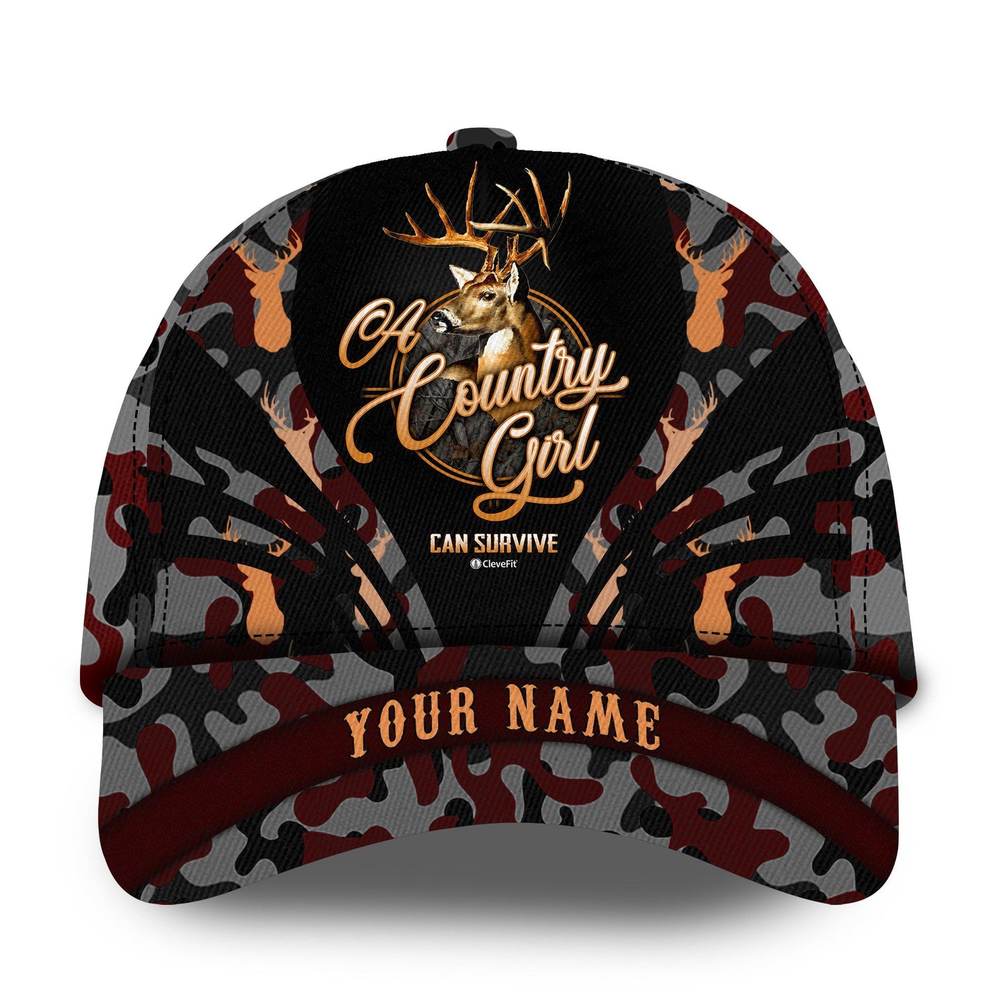Premium Country Girl Hunting Personalized – Classic Cap