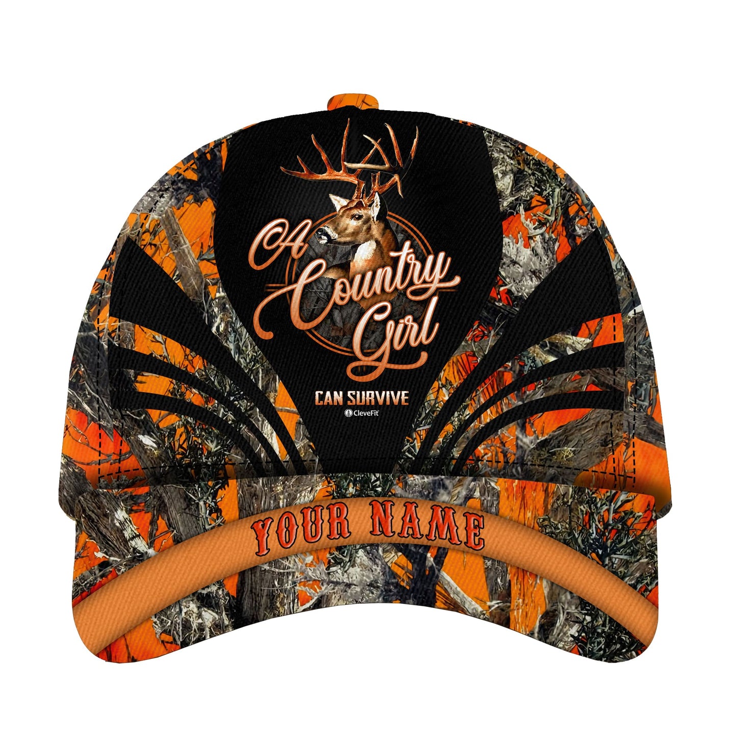 Premium Country Girl Hunting Personalized – Classic Cap