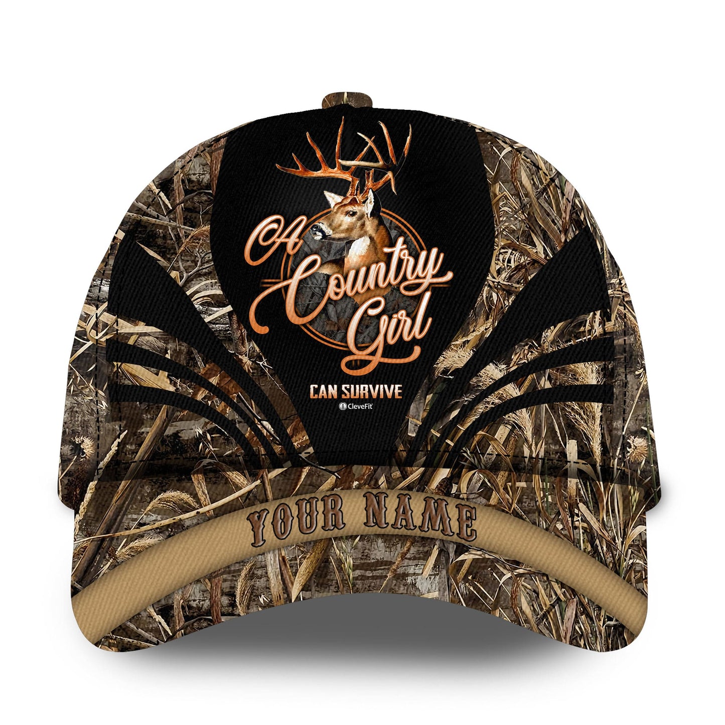 Premium Country Girl Hunting Personalized – Classic Cap