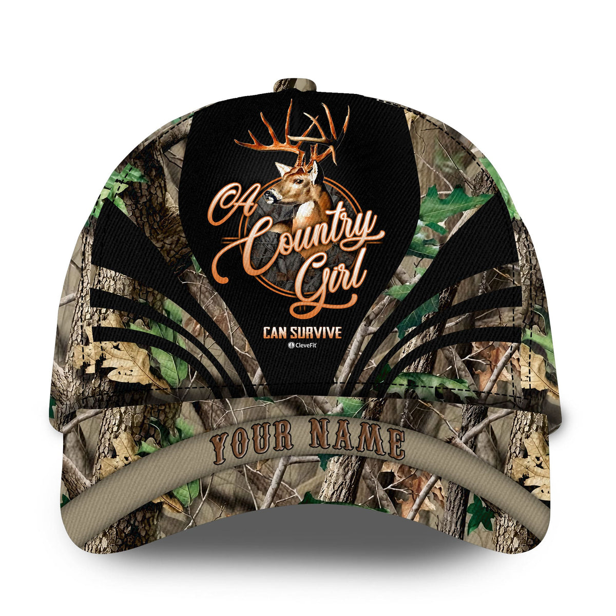 Premium Country Girl Hunting Personalized – Classic Cap