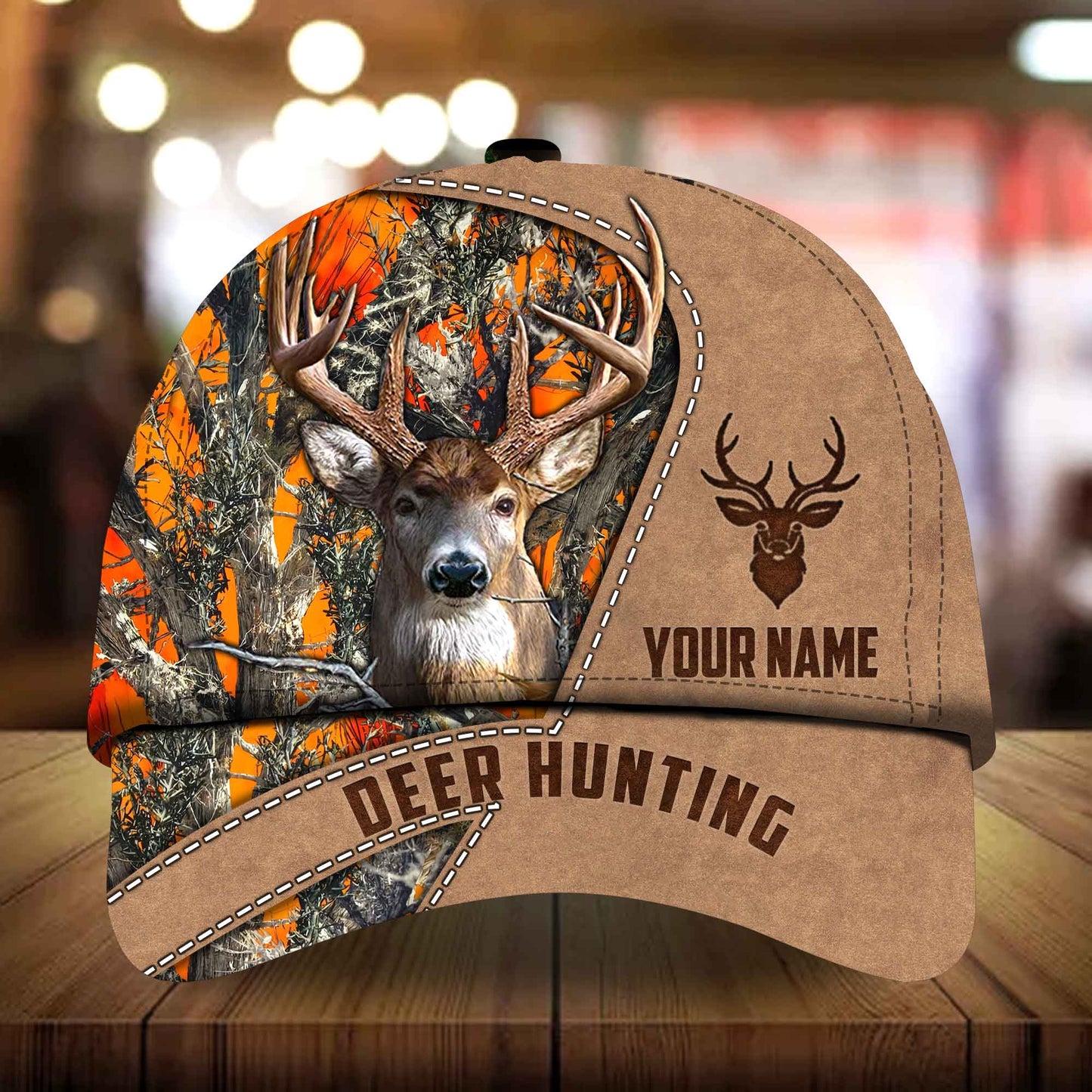Stephen Deer Hunting Camo Personalized – Classic Cap