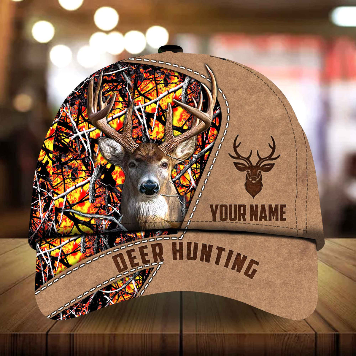 Stephen Deer Hunting Camo Personalized – Classic Cap