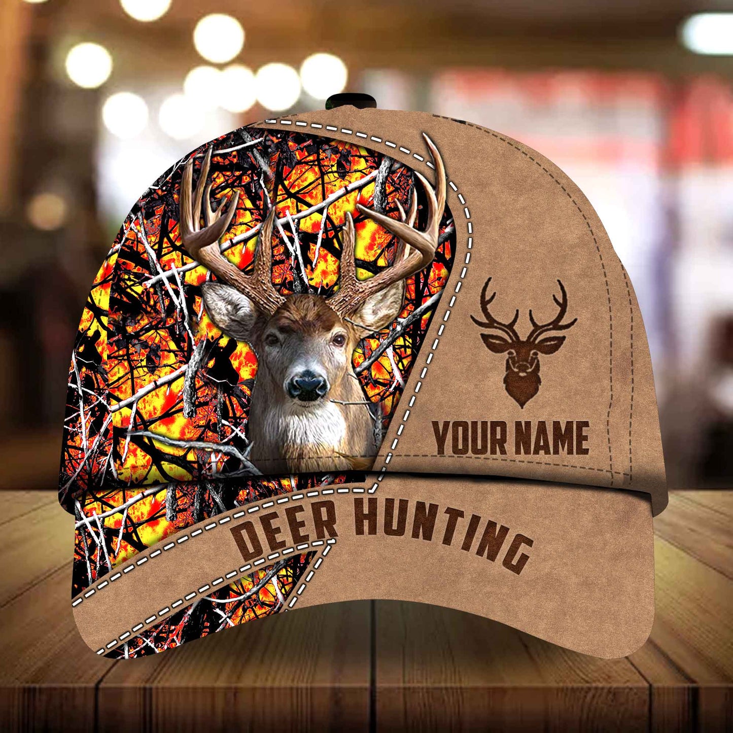 Stephen Deer Hunting Camo Personalized – Classic Cap