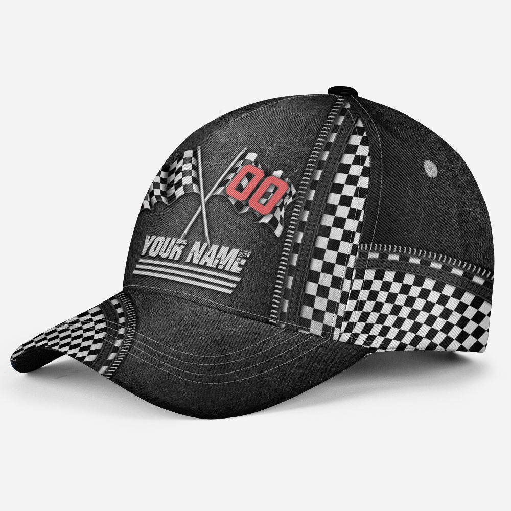 Custom Racing Lover 1 Personalized Name Number – Classic Cap