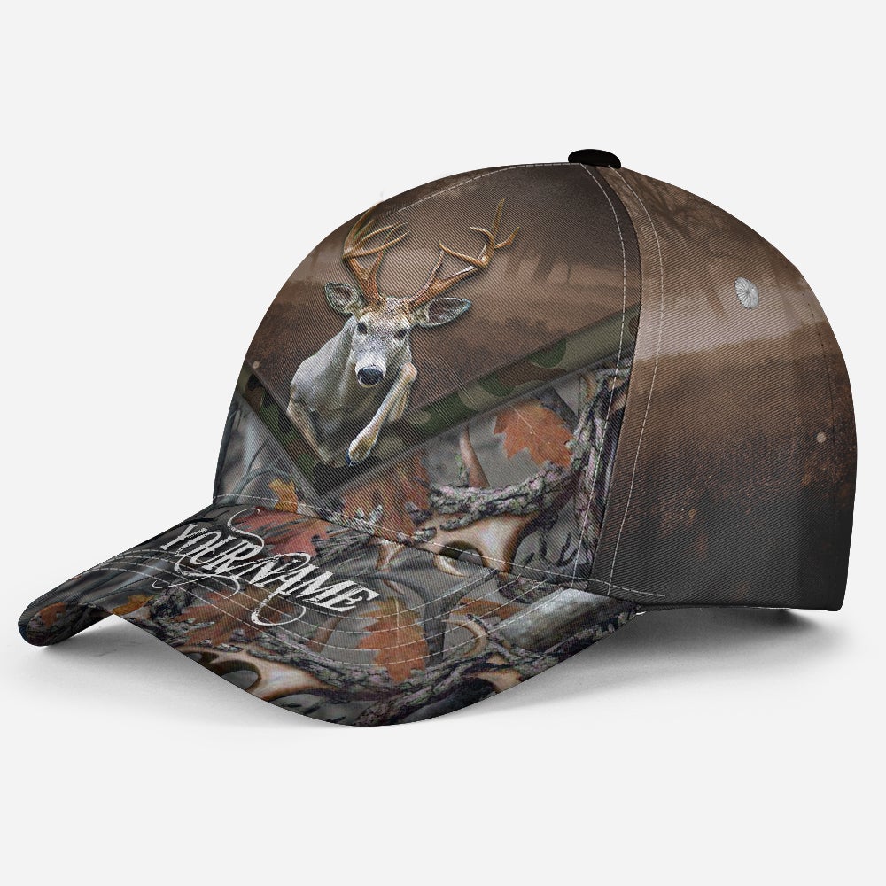 Custom Deer Hunting Camo Personalized Name – Classic Cap