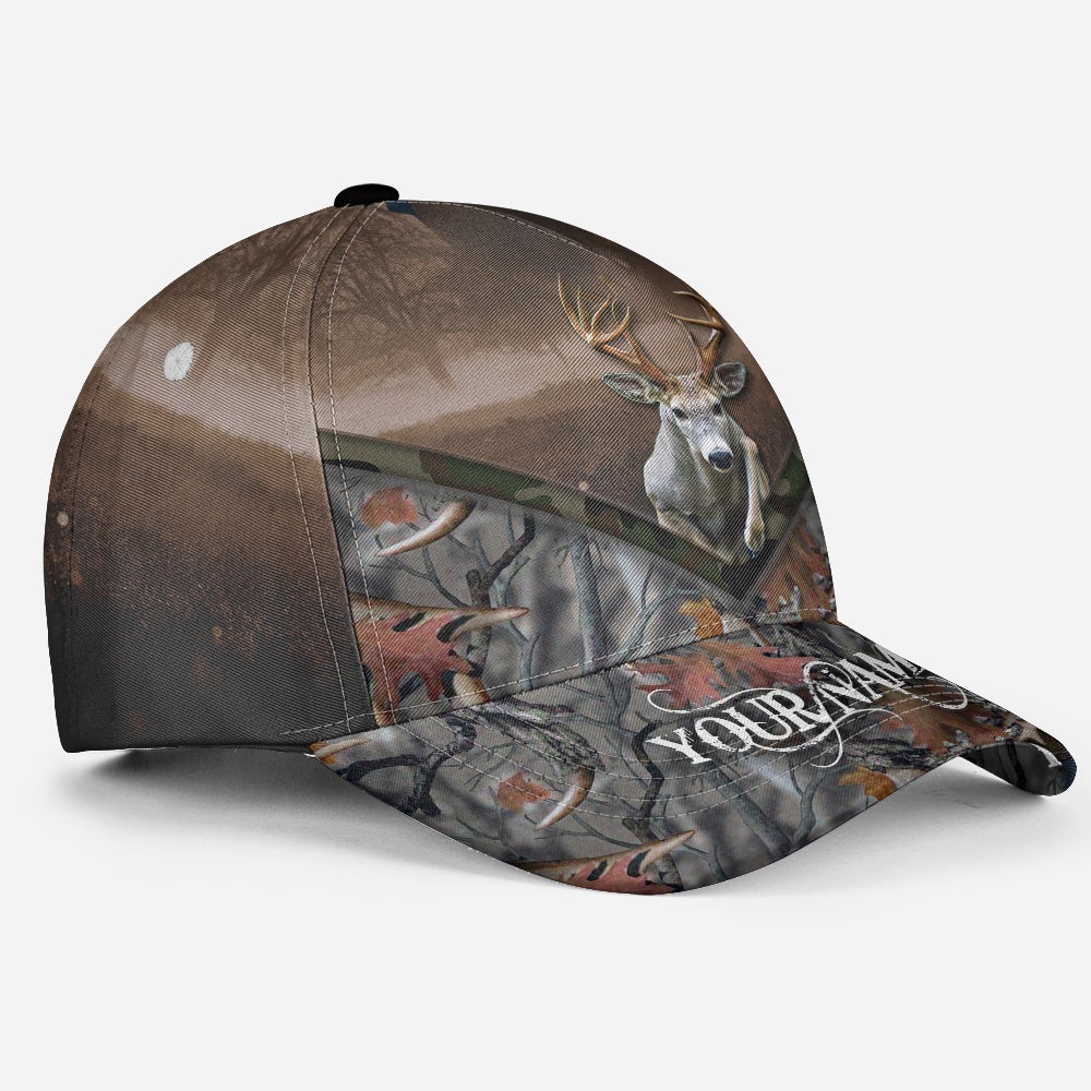 Custom Deer Hunting Camo Personalized Name – Classic Cap