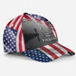 Custom Fishing Hook American Flag Personalized Name – Classic Cap