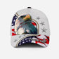 Custom Proud American Eagle Independence Day – Classic Cap