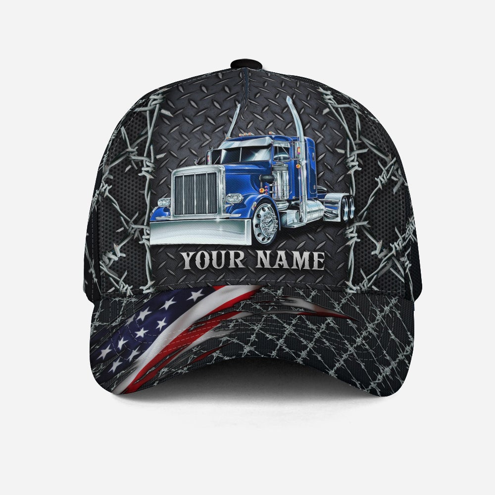 Custom Trucker Metal American Truck Style – Classic Cap