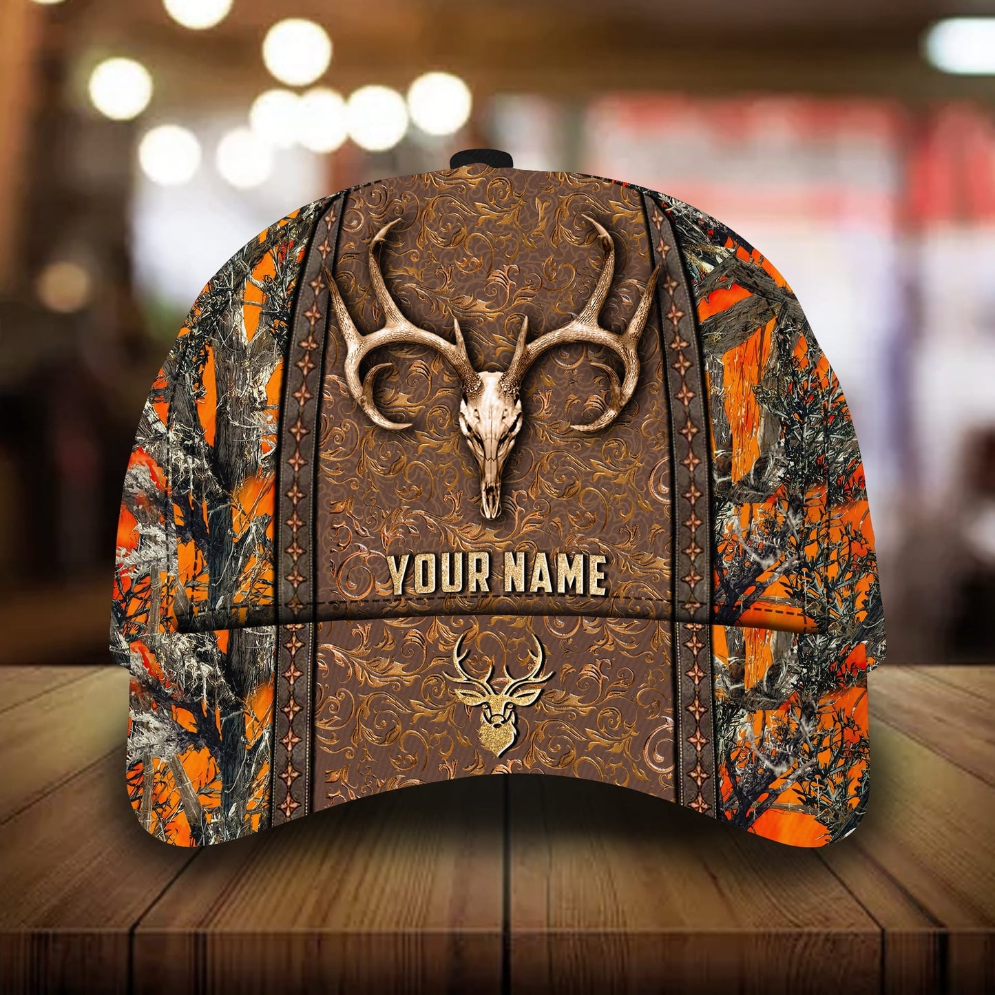 New Deer Skull Hunting 3D Camo – Classic Cap