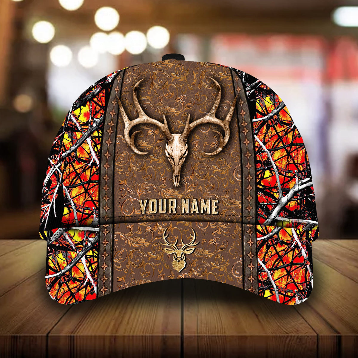 New Deer Skull Hunting 3D Camo – Classic Cap
