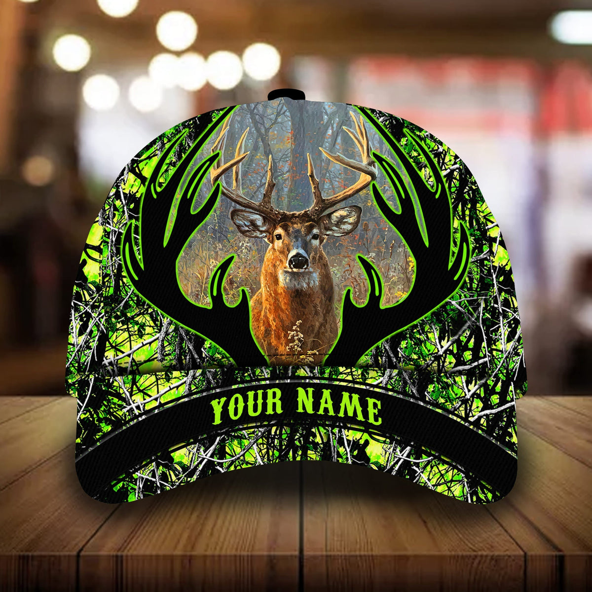 Premium New Deer Hunting Personalized – Classic Cap
