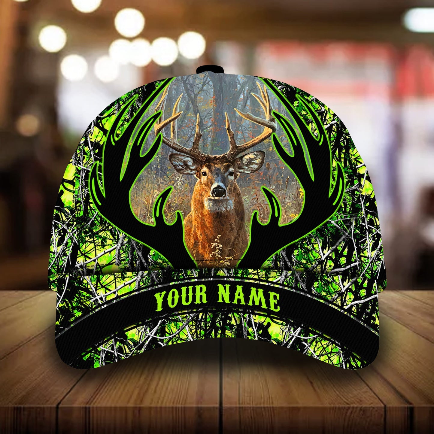 Premium New Deer Hunting Personalized – Classic Cap