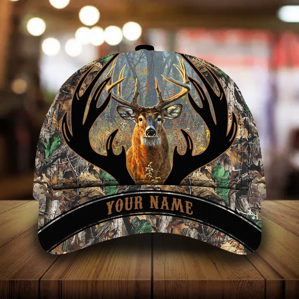 Premium New Deer Hunting Personalized – Classic Cap