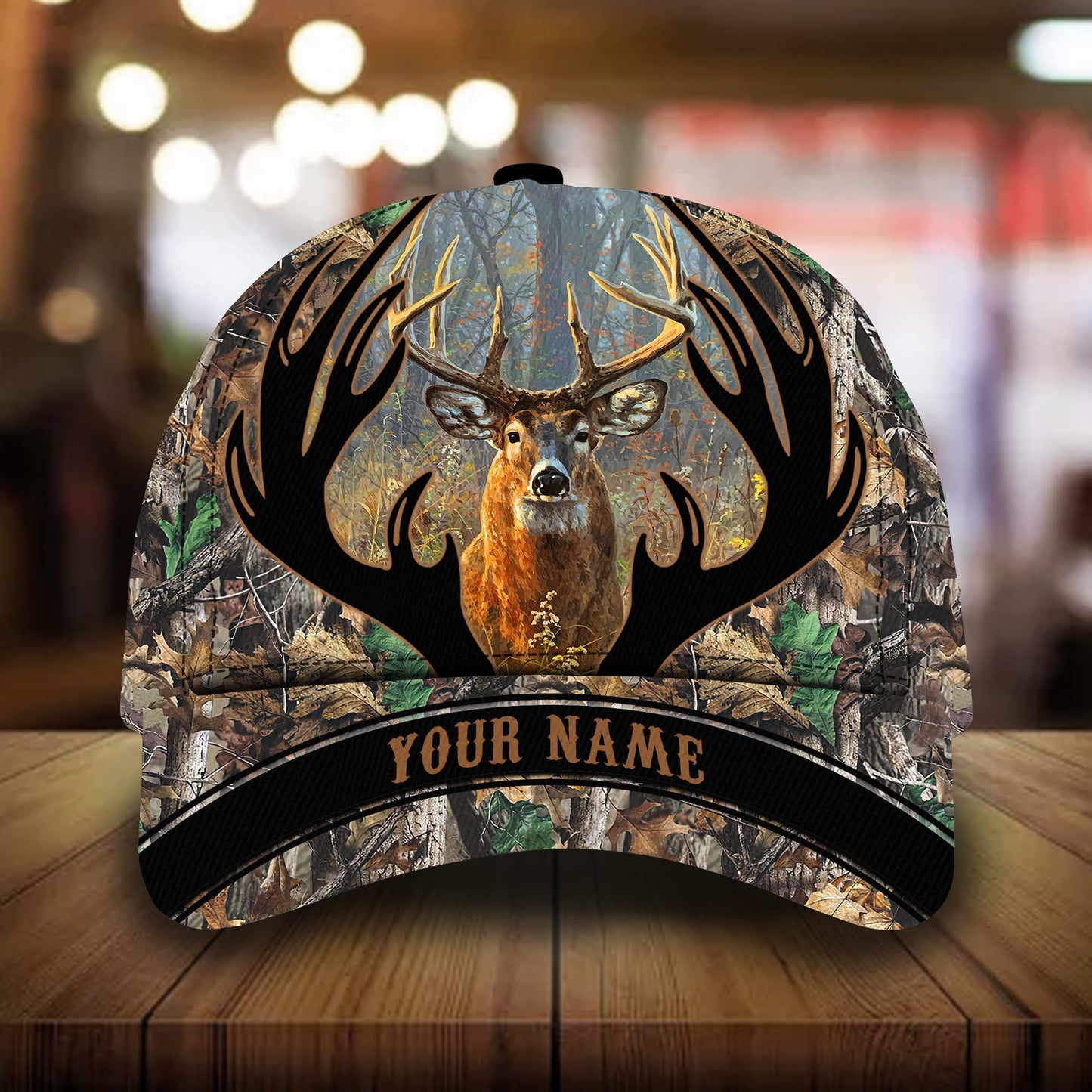 Premium New Deer Hunting Personalized – Classic Cap