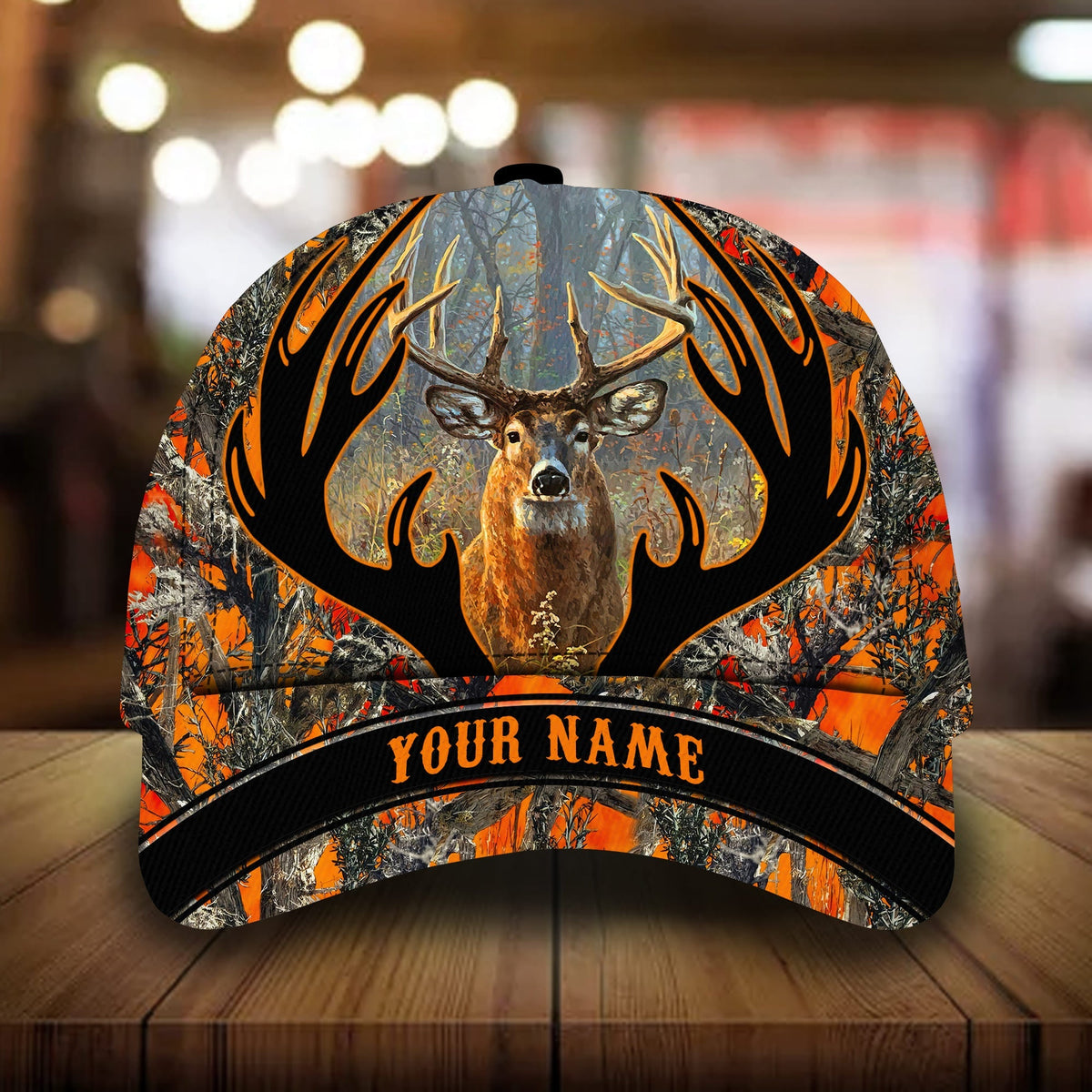 Premium New Deer Hunting Personalized – Classic Cap