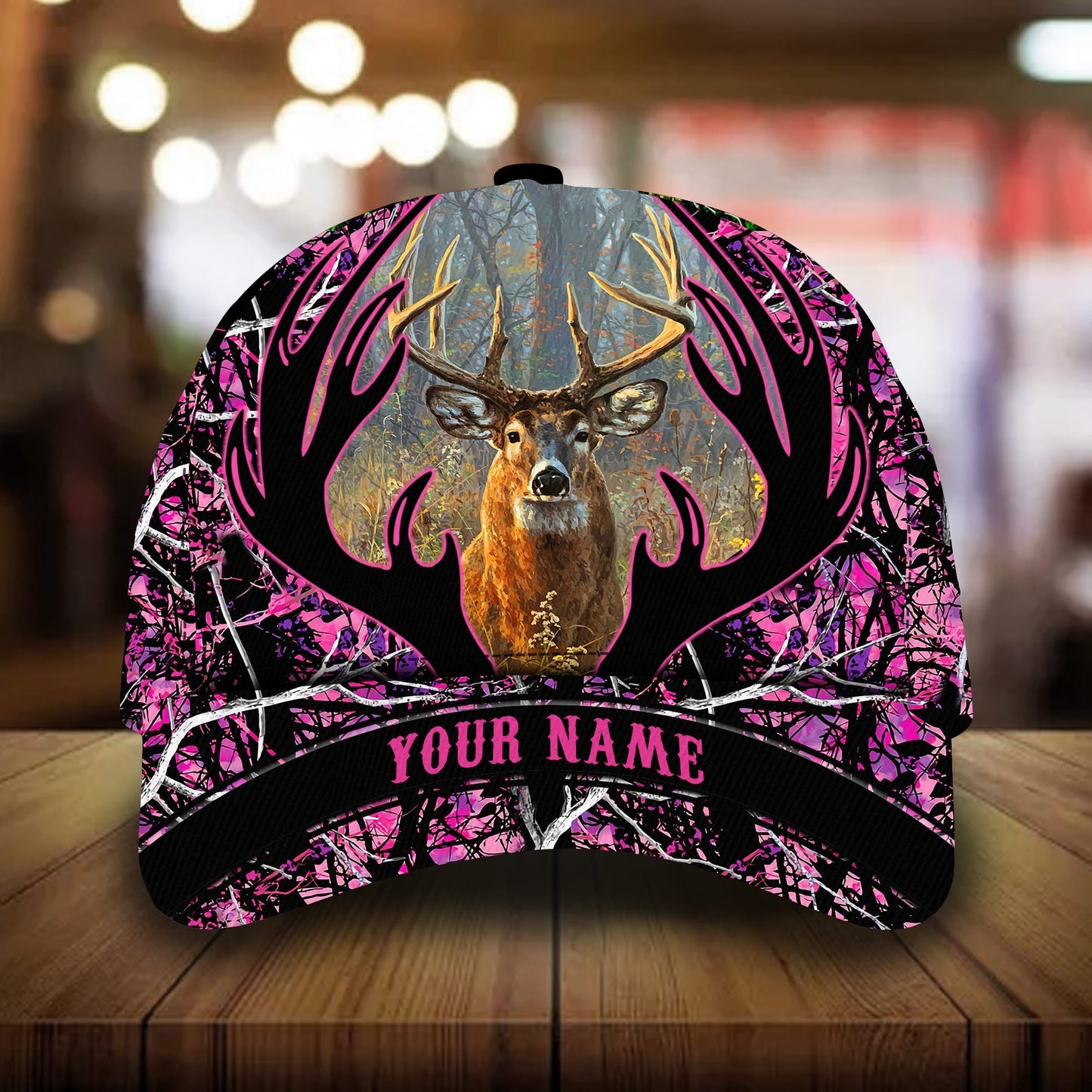 Premium New Deer Hunting Personalized – Classic Cap