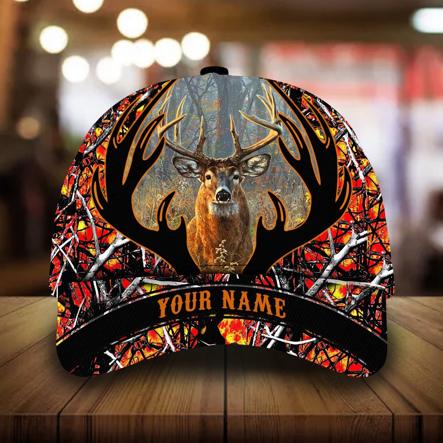 Premium New Deer Hunting Personalized – Classic Cap