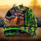 Premium Flag Deer Hunting Personalized – Classic Cap
