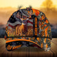 Premium Flag Deer Hunting Personalized – Classic Cap