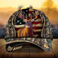 Premium Flag Deer Arc Hunting Personalized – Classic Cap