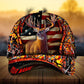 Premium Flag Deer Arc Hunting Personalized – Classic Cap