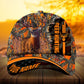 Deer Hunting Flag Theme Personalized Gift – Classic Cap