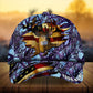 Premium Cracked Flag Deer Hunting Personalized – Classic Cap