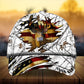 Premium Cracked Flag Deer Hunting Personalized – Classic Cap