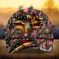 Premium Cracked Flag Deer Hunting Personalized – Classic Cap