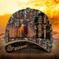 Deer Hunting Flag Theme Personalized Gift – Classic Cap
