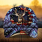 Premium Dark Old Flag Deer Hunting Personalized – Classic Cap