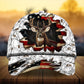 Premium Dark Old Flag Deer Hunting Personalized – Classic Cap