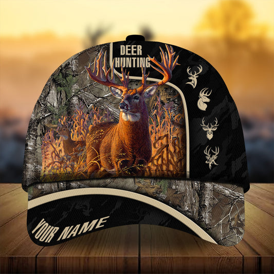 Premium Deer Hunting 3D Print Personalized – Classic Cap