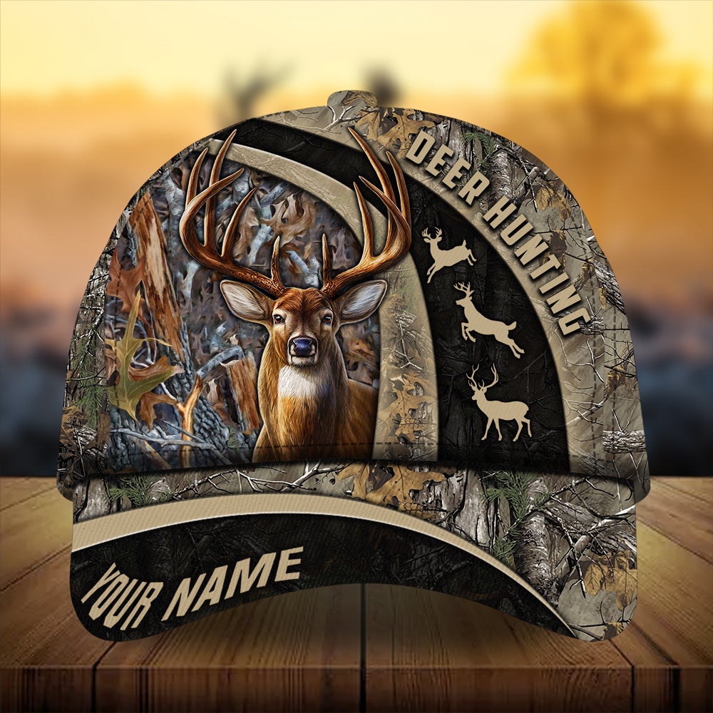 New Arrival Premium Deer Hunting Personalized – Classic Cap