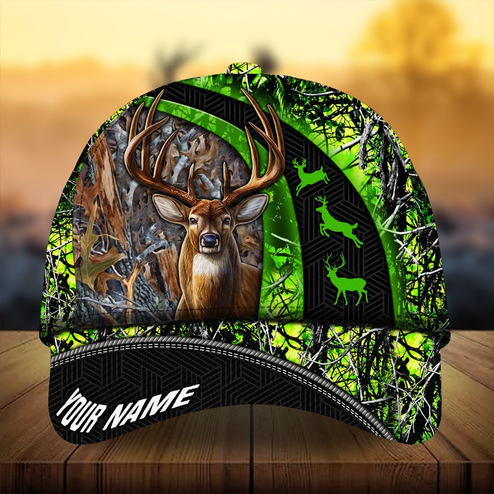 Premium New Deer Hunting Personalized – Classic Cap