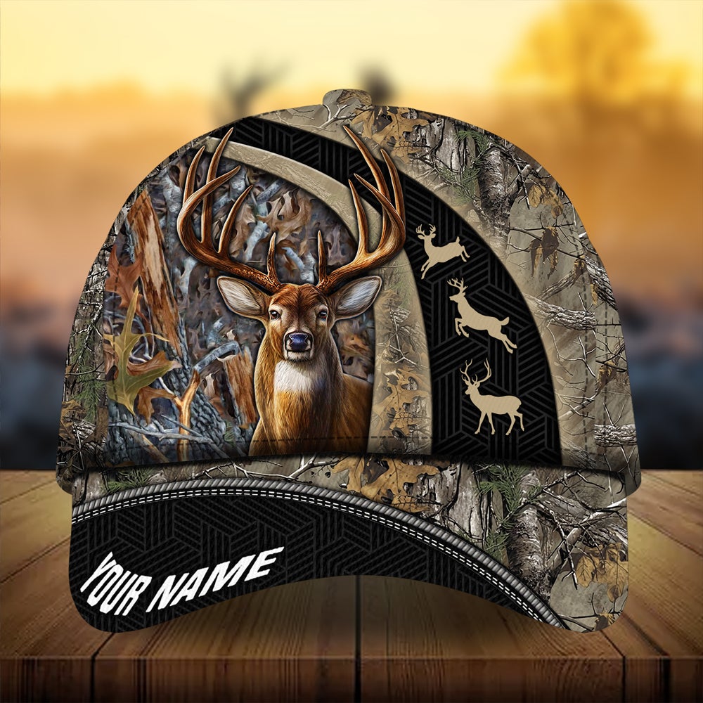 Premium New Deer Hunting Personalized – Classic Cap