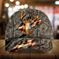 Eternity Cracked Flag Deer Hunting Personalized – Classic Cap