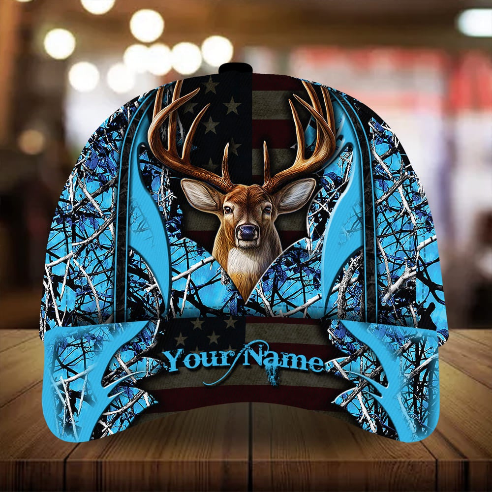 Best Flag Deer Hunting Personalized – Classic Cap