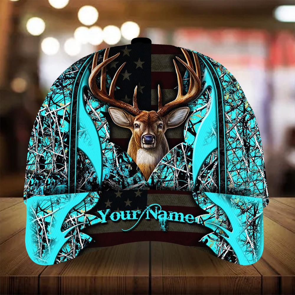 Best Flag Deer Hunting Personalized – Classic Cap
