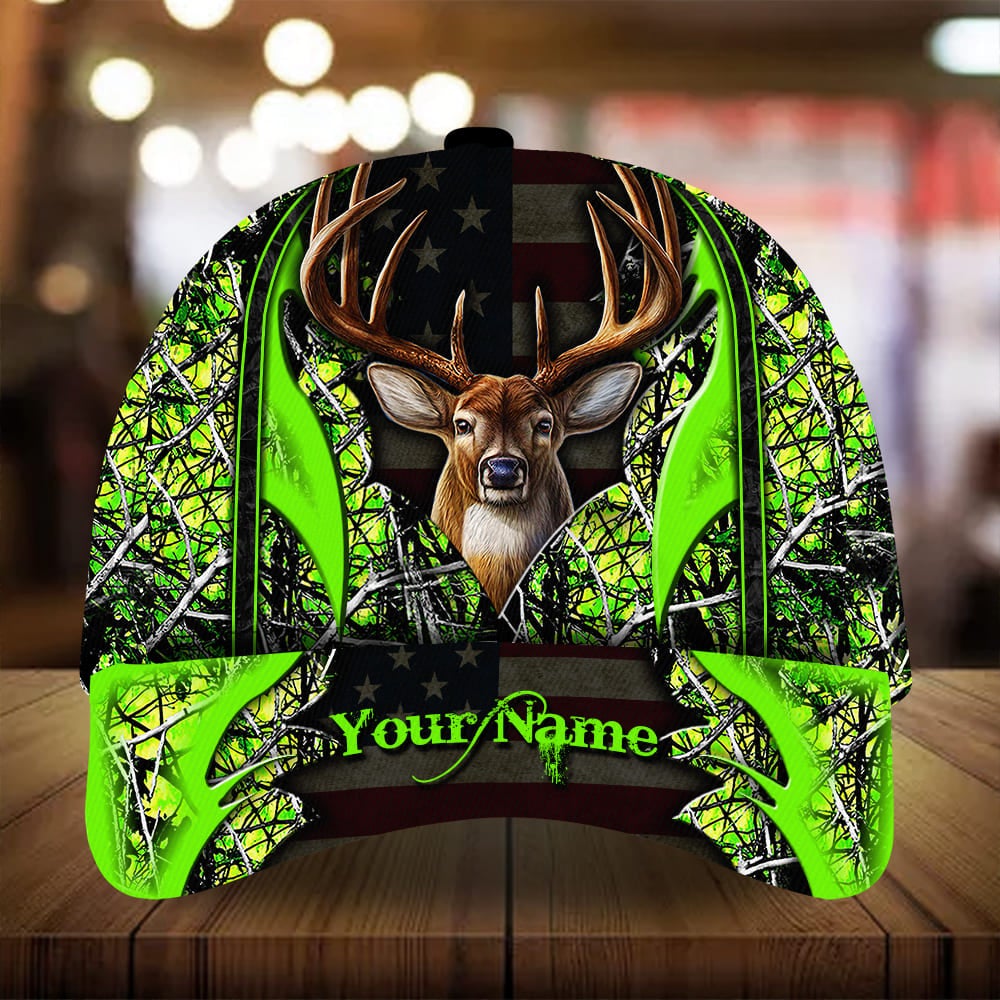 Best Flag Deer Hunting Personalized – Classic Cap
