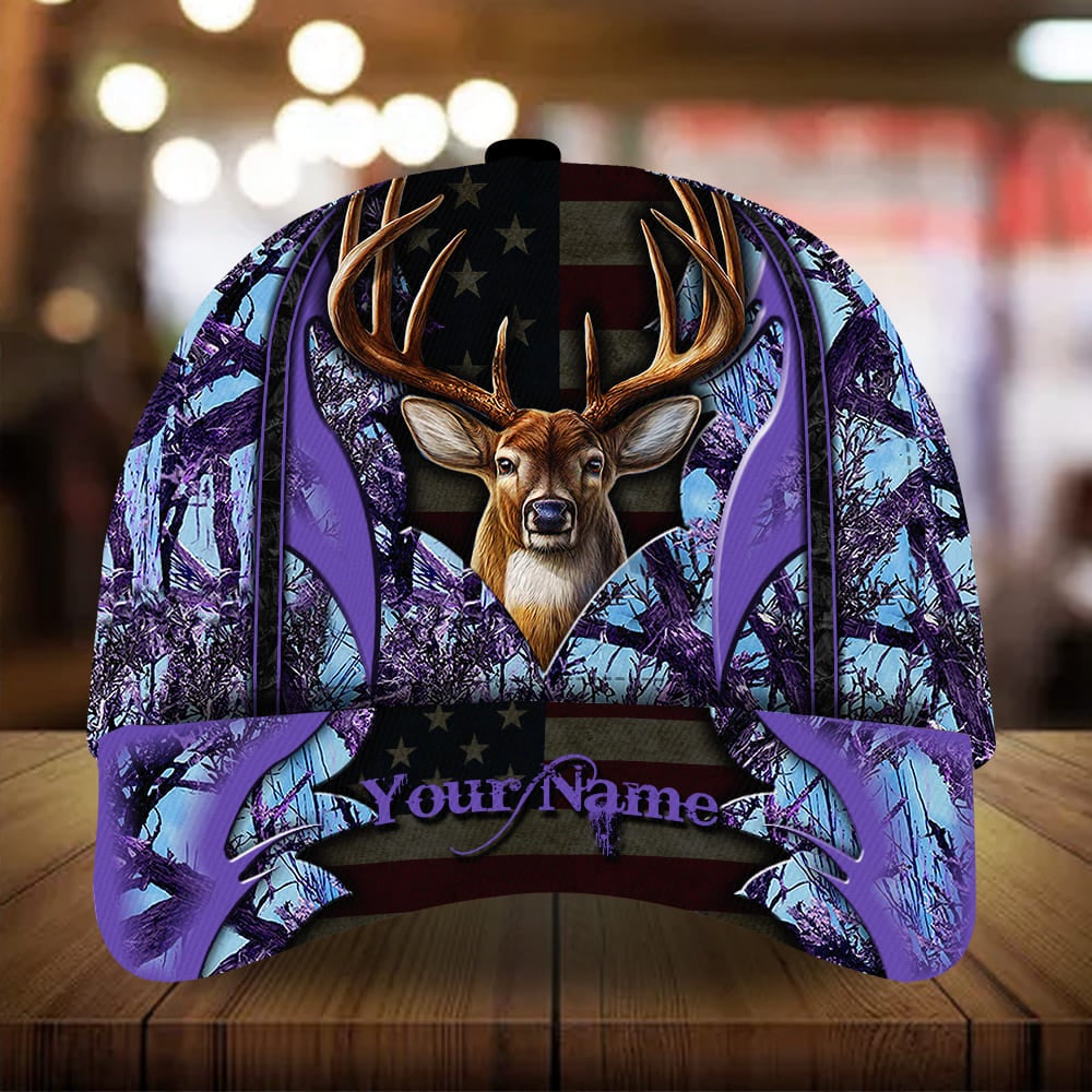 Best Flag Deer Hunting Personalized – Classic Cap