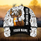 Men Camouflage Deer Hunting Personalized – Classic Cap