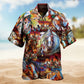 Native American Amazing Horses Limited Edition – Hawaiian Shirt