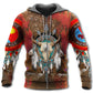 Native Culture Bull Style - 3D Hoodie