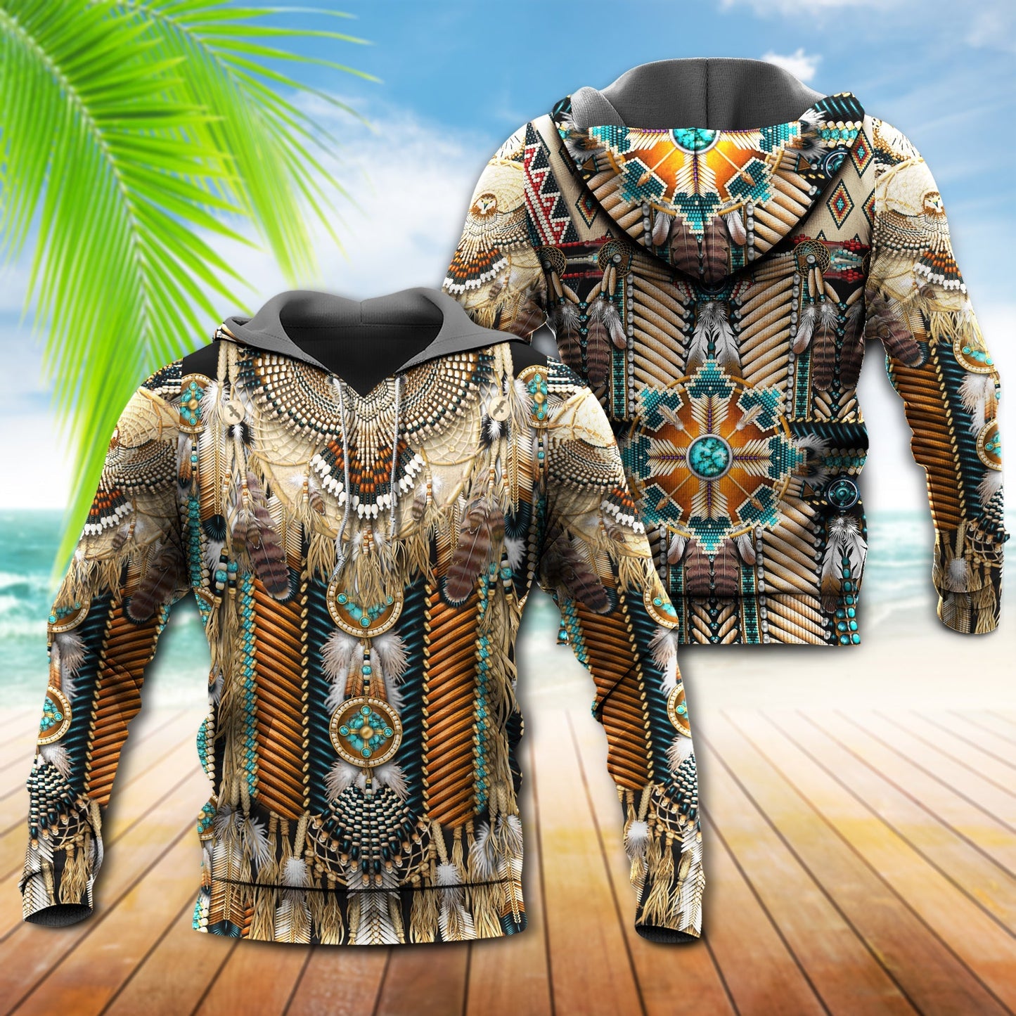 Native Culture Eagle Style - 3D Hoodie